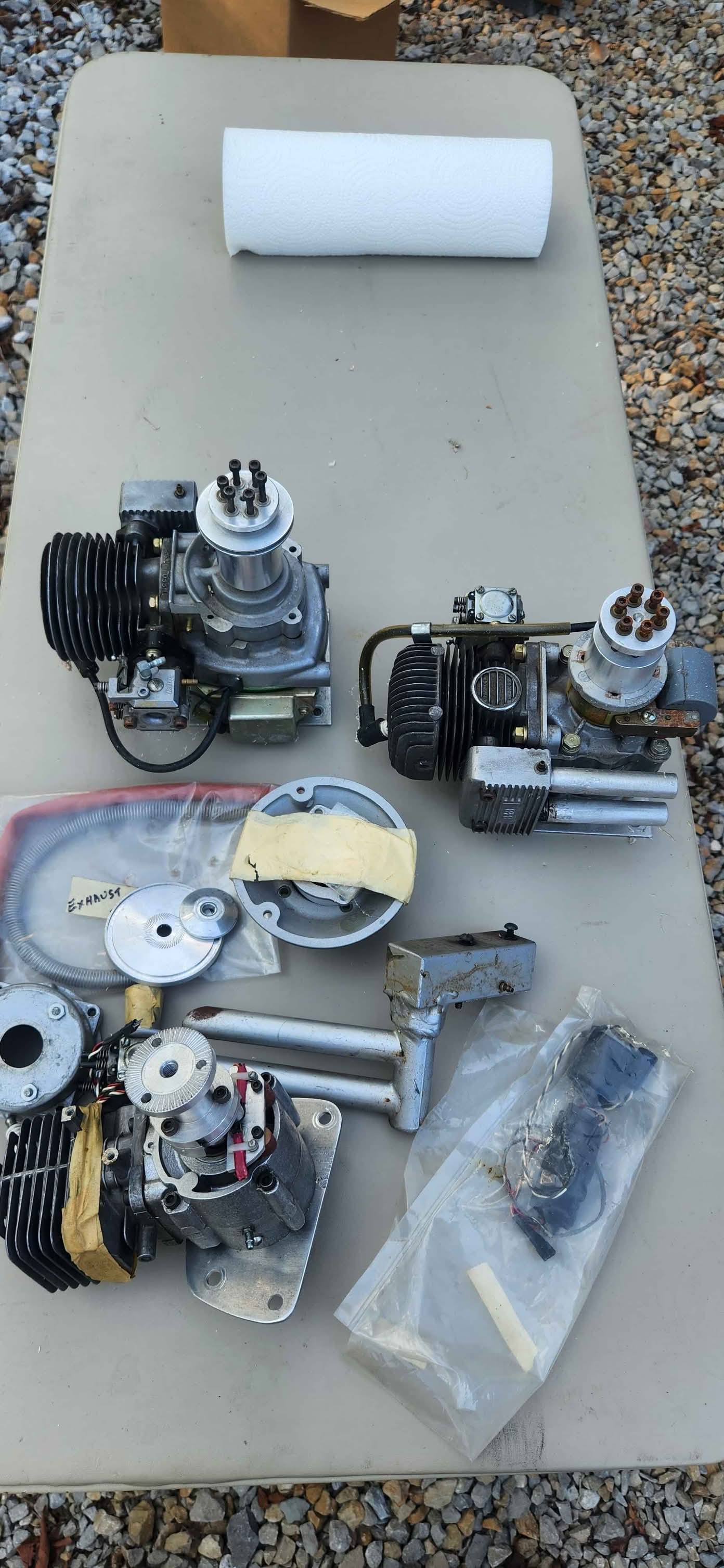 LARGE SCALE REMOTE CONTROL ENGINES