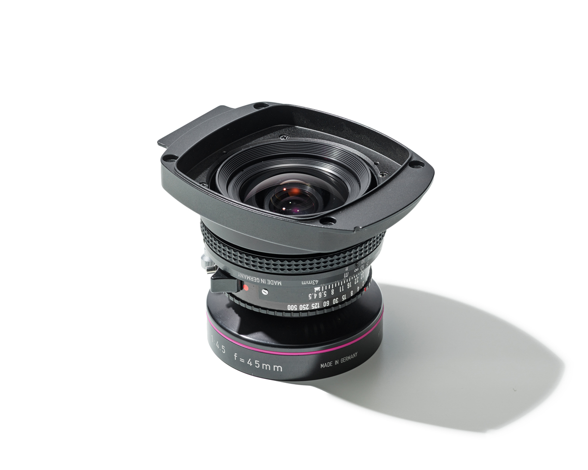 Should I use a center filter with the Rodenstock 45mm?