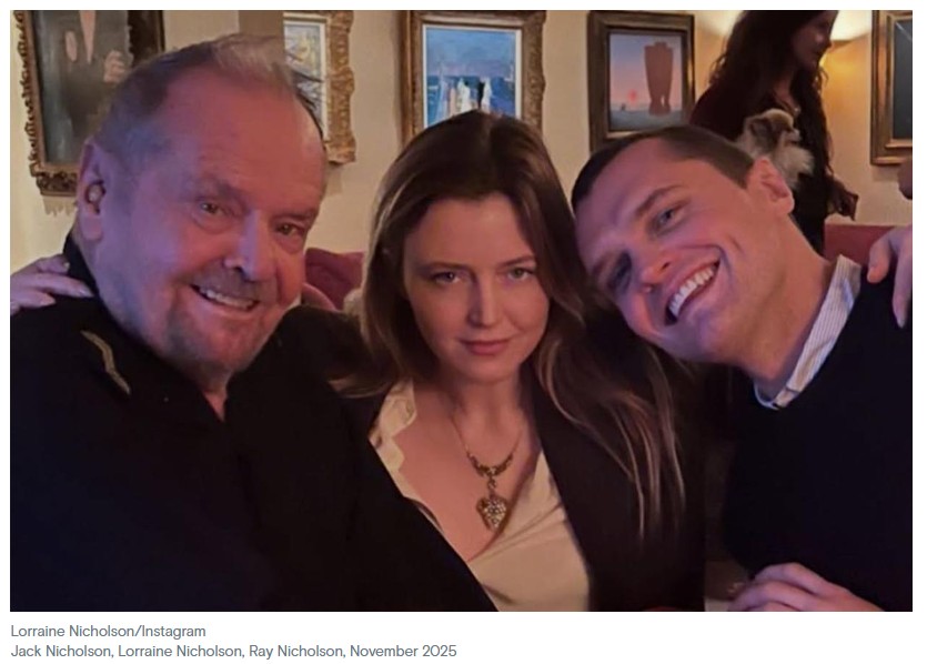 Jack Nicholson, 88, smiles in rare photo from his family