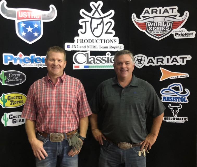 Vegas of the South Super Q #9.5... - JX2 and NTRL Team Roping
