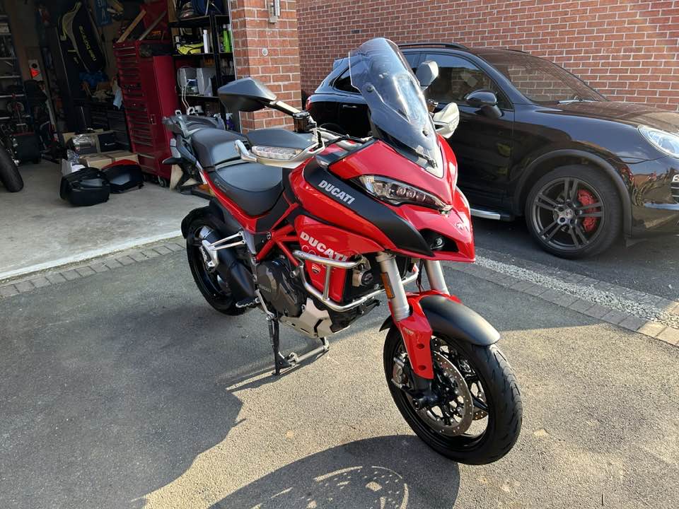 Ducati Multistrada 1200 S for sale with full luggage