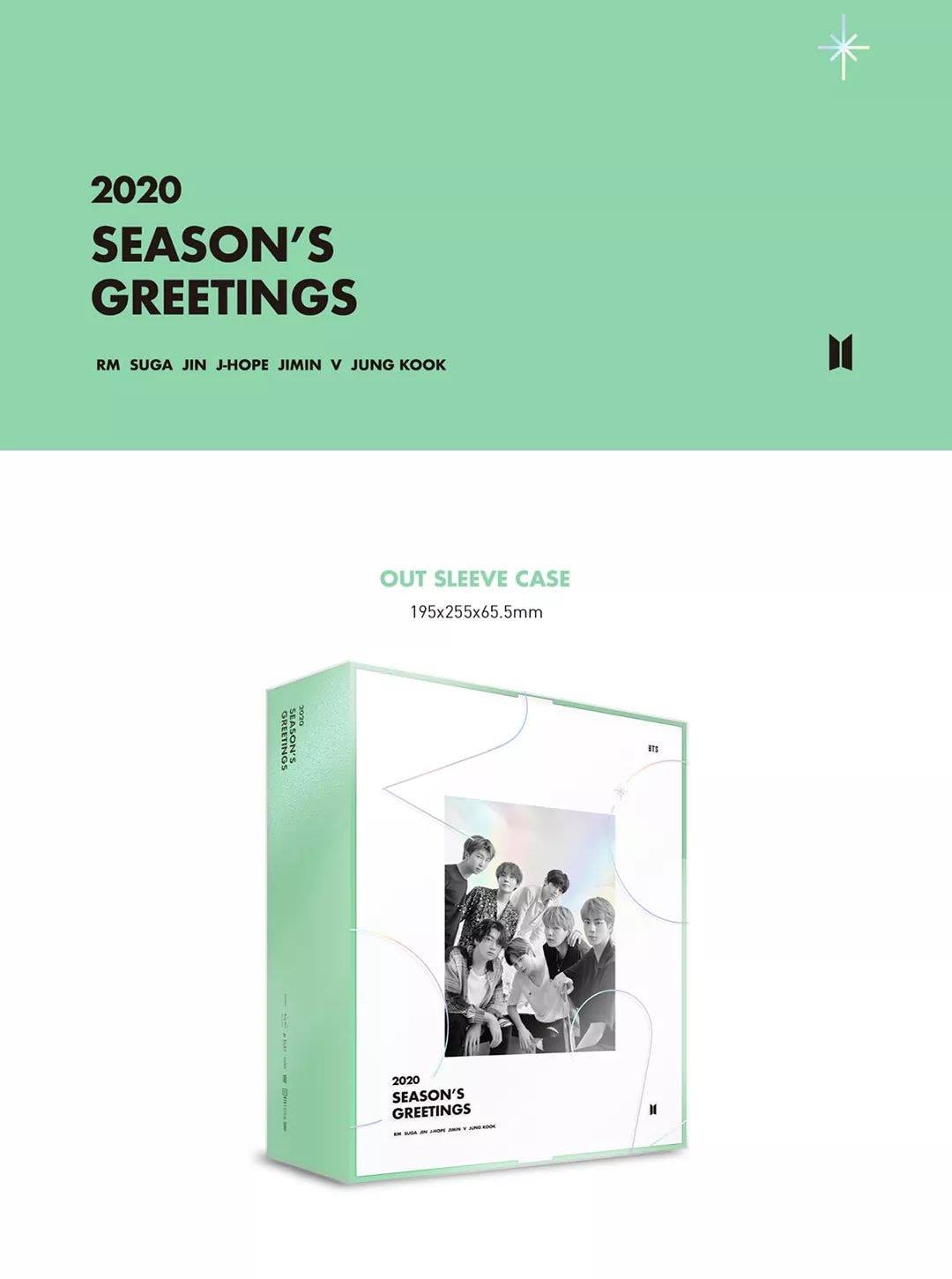 Morning - Item: BTS 2020 SEASON GREETING Price: RM 220 include