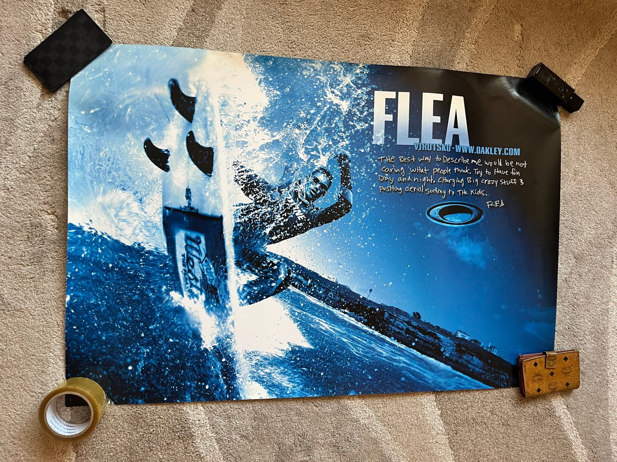 Couple of old oakley posters from the 99' - 01 - 02 era…