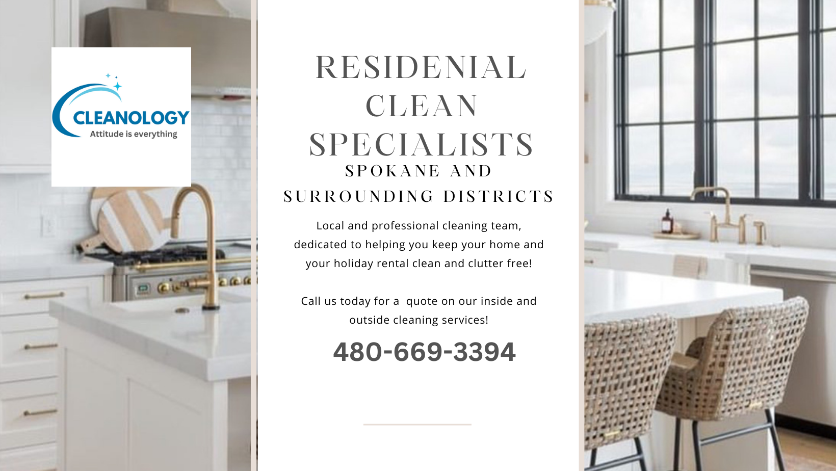 Cleanology 101 Vacation Rental Cleaning Specialists | Spokane Valley WA