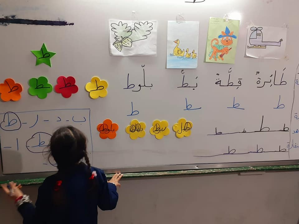 أوراق عمل حرف الطاء لغة عربية صف أول فصل ثاني مدرستي الامارتية