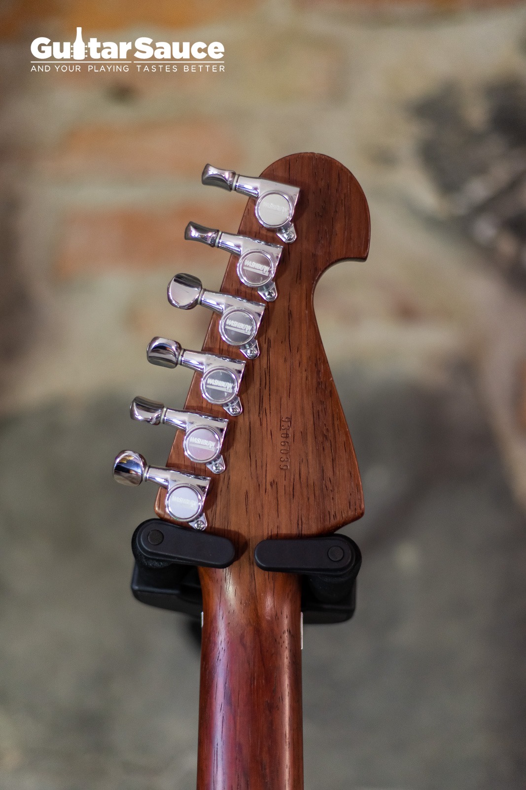 Washburn N4 Padauk 1993 Rare Padouk Black Logo Custom Made in USA!