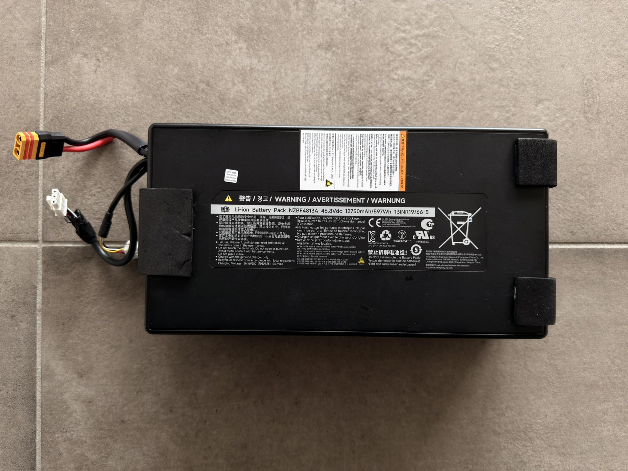 Câble De Connexion XT30 à XT60 Silicone 10cm - Batterie Externe Compatible Xiaomi M365, 1S, Pro 2 Pour Scooter Électrique