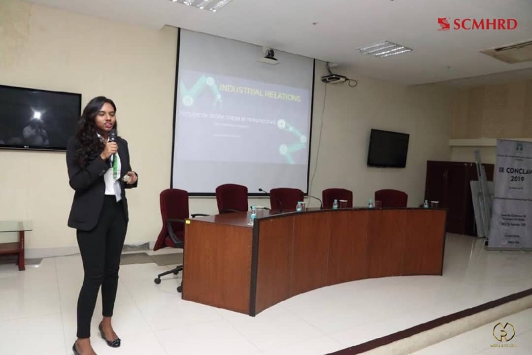 SCMHRD is proud to share that our student, @pallavi_ramesh has bagged ...
