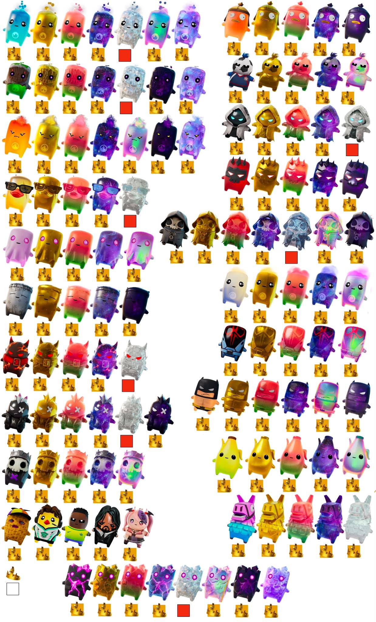 I have every single sprite