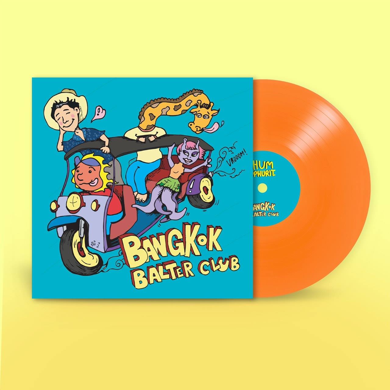 PRE-ORDER 📀 PHUM VIPHURIT : BANGKOK BALTER CLUB EP 12'' 45 RPM