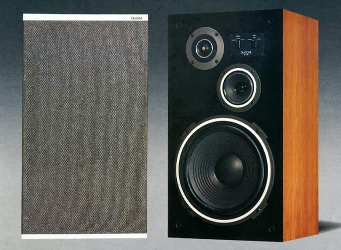 Diatone 3 way speaker DS-35B MK II 80w + 80w 6 ohms Cabinet