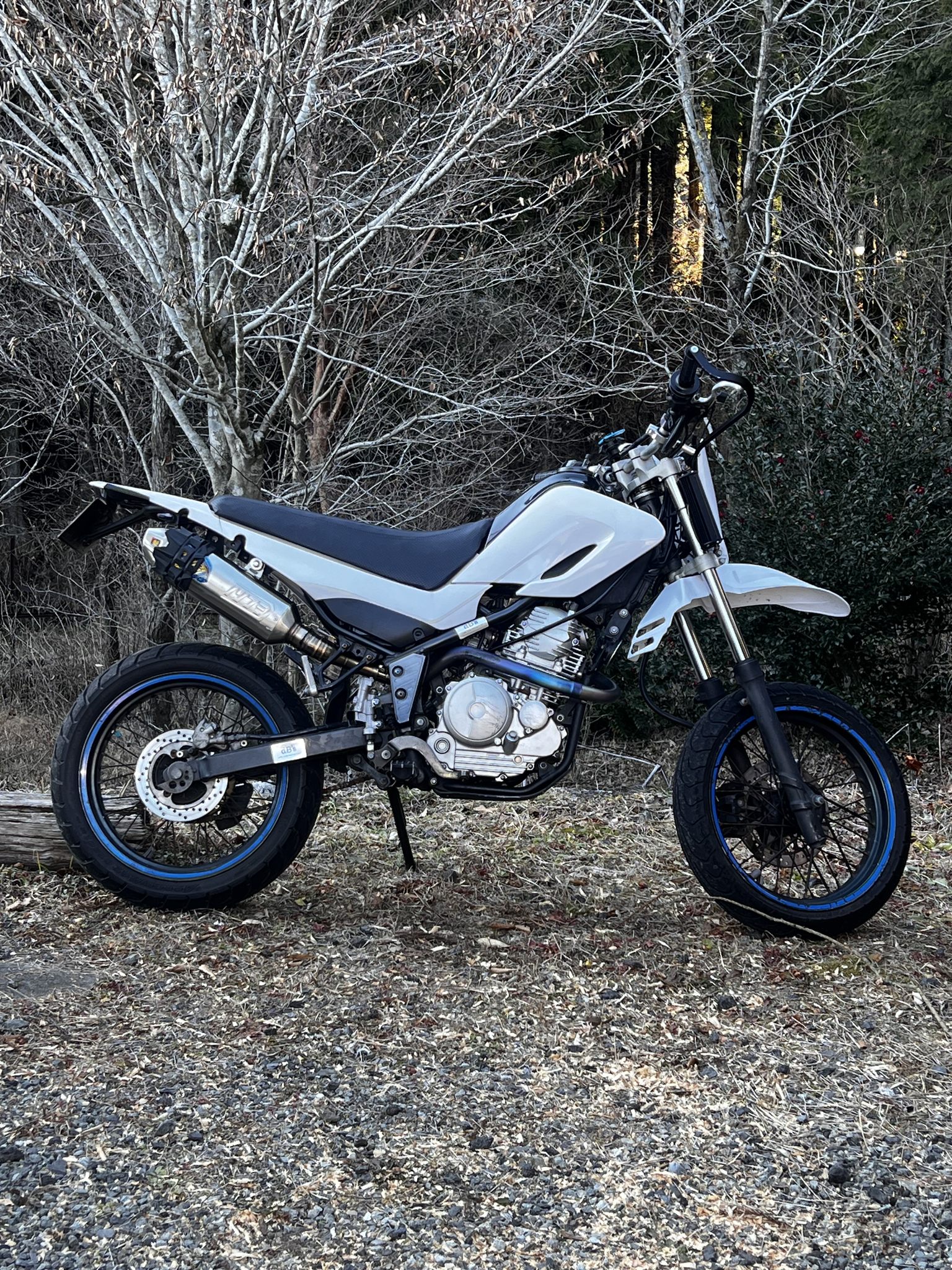 セロー250(xt250x)のスイングアームを20-30mmほど長くしたいのですが 