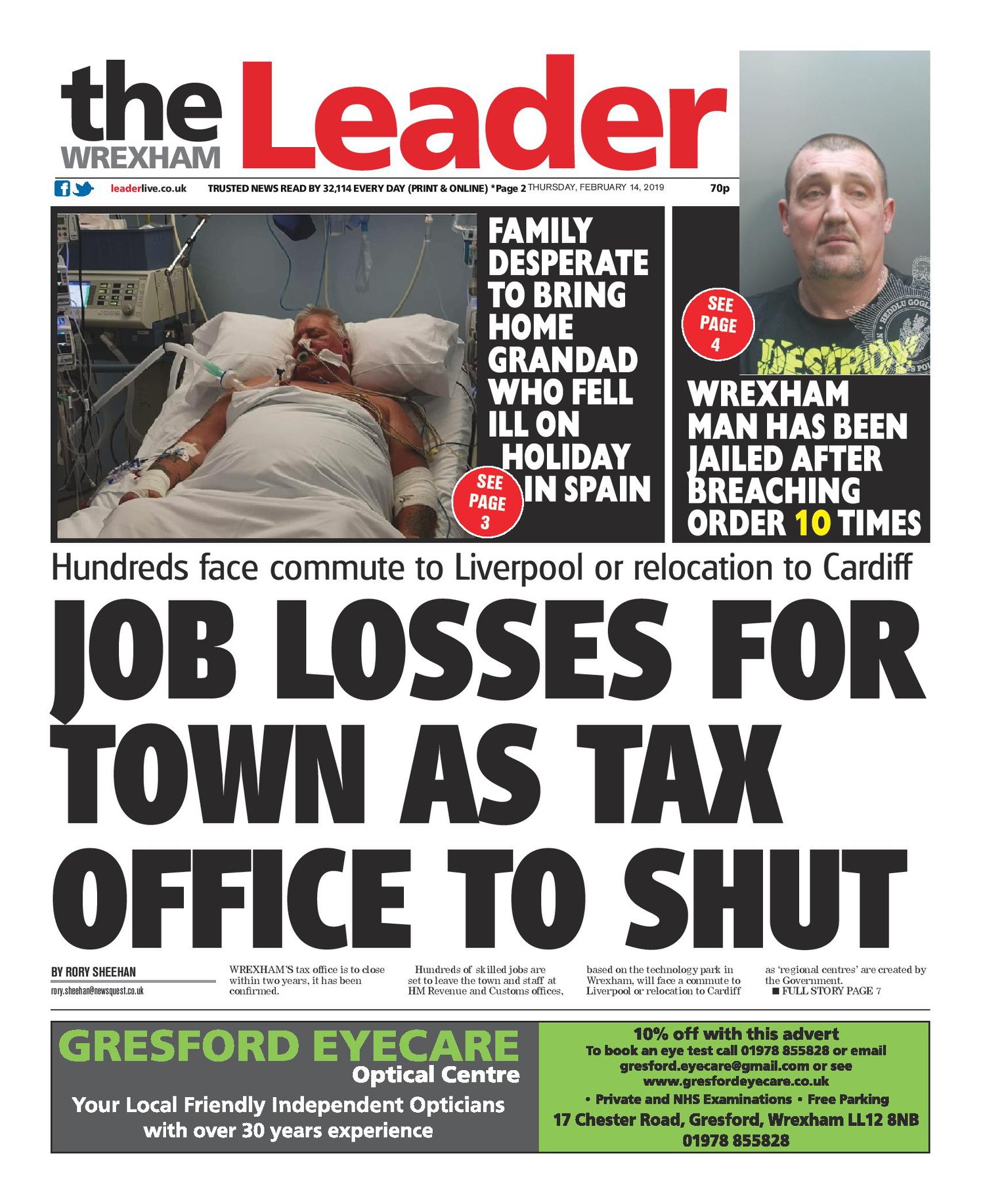 Leader Live - Today's Wrexham Leader. Don't miss your copy. | Facebook