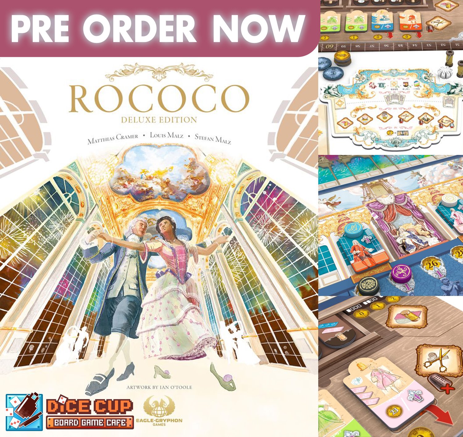 🤴👸 Pre Order Rococo Deluxe... - DICE CUP Board Game Cafe