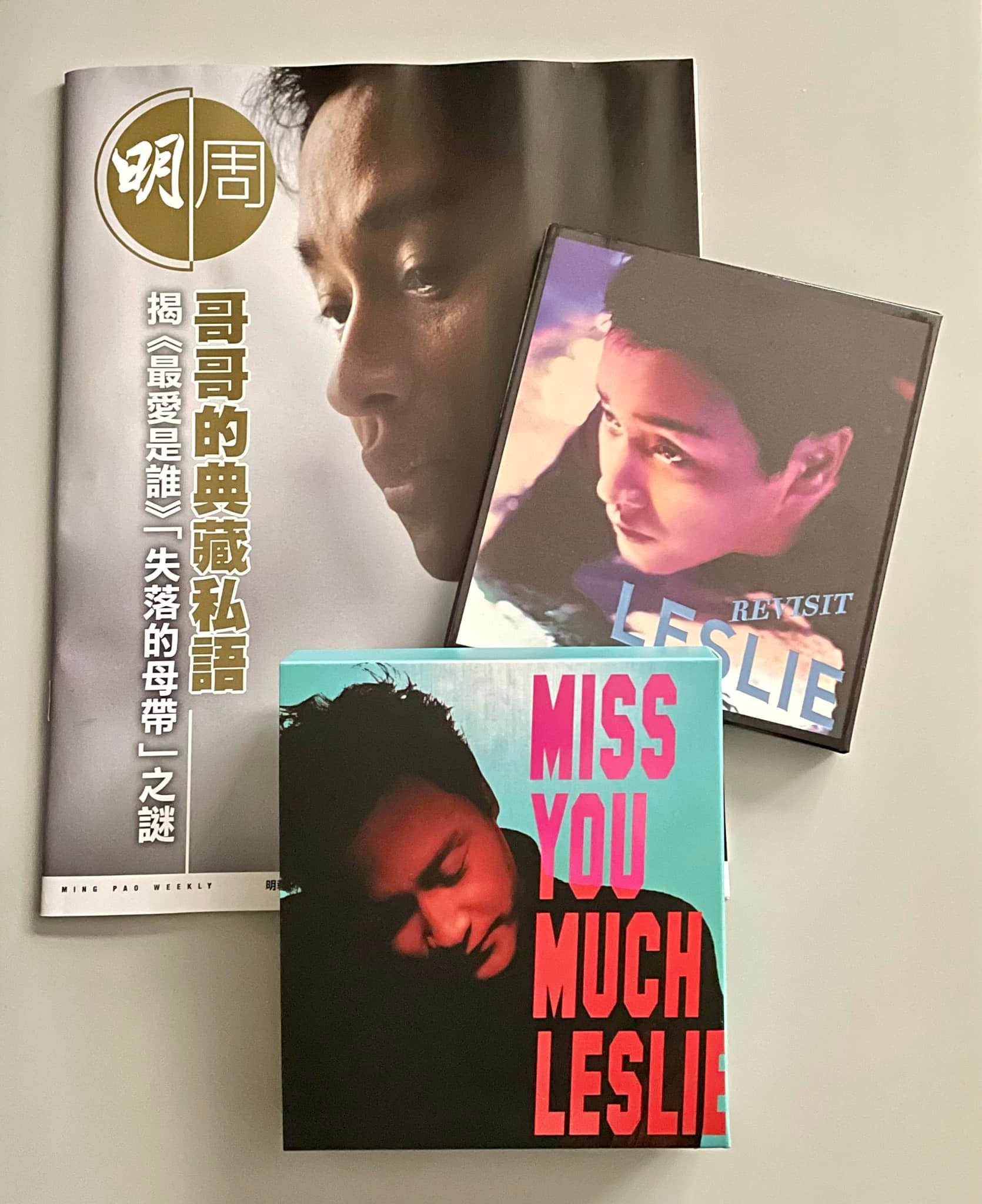 日雜誌～< レスリーチャンという生きかた> LESLIE CHEUNG 這樣生存過 