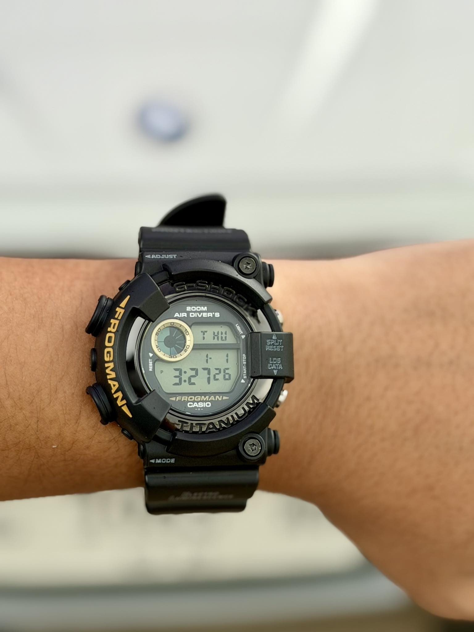 Casio G-Shock DW-8200BM watch on New Year