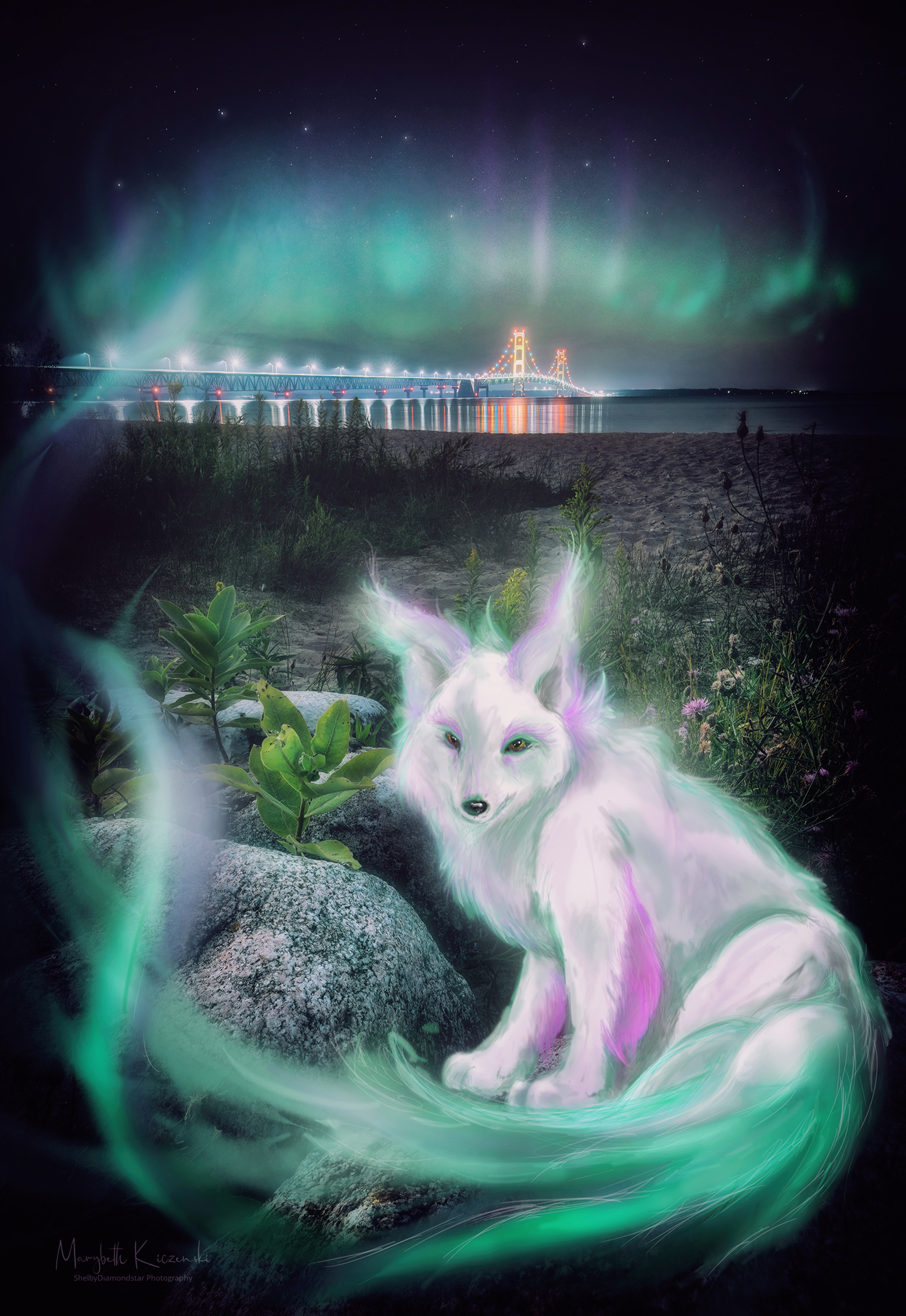 Revontulet: Finnish folklore inspires digital art of northern lights