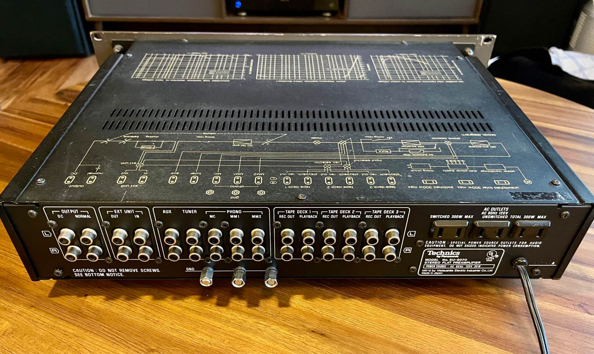 Vintage Threshold NS10 preamplifier from the legendary early years 
