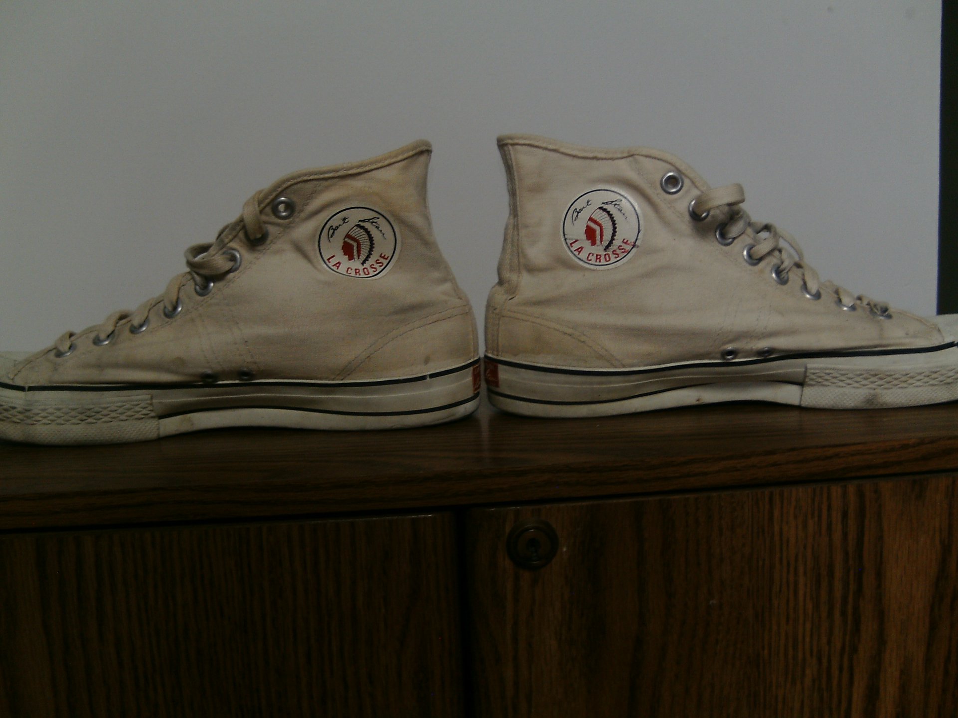 Bart Starr shoes made by La Crosse Rubber Mills in the 60