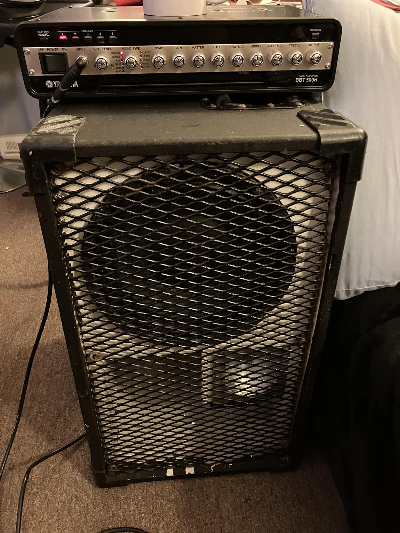 Yamaha F100B Bass Head Amp 100to120 Watts Avialble😍