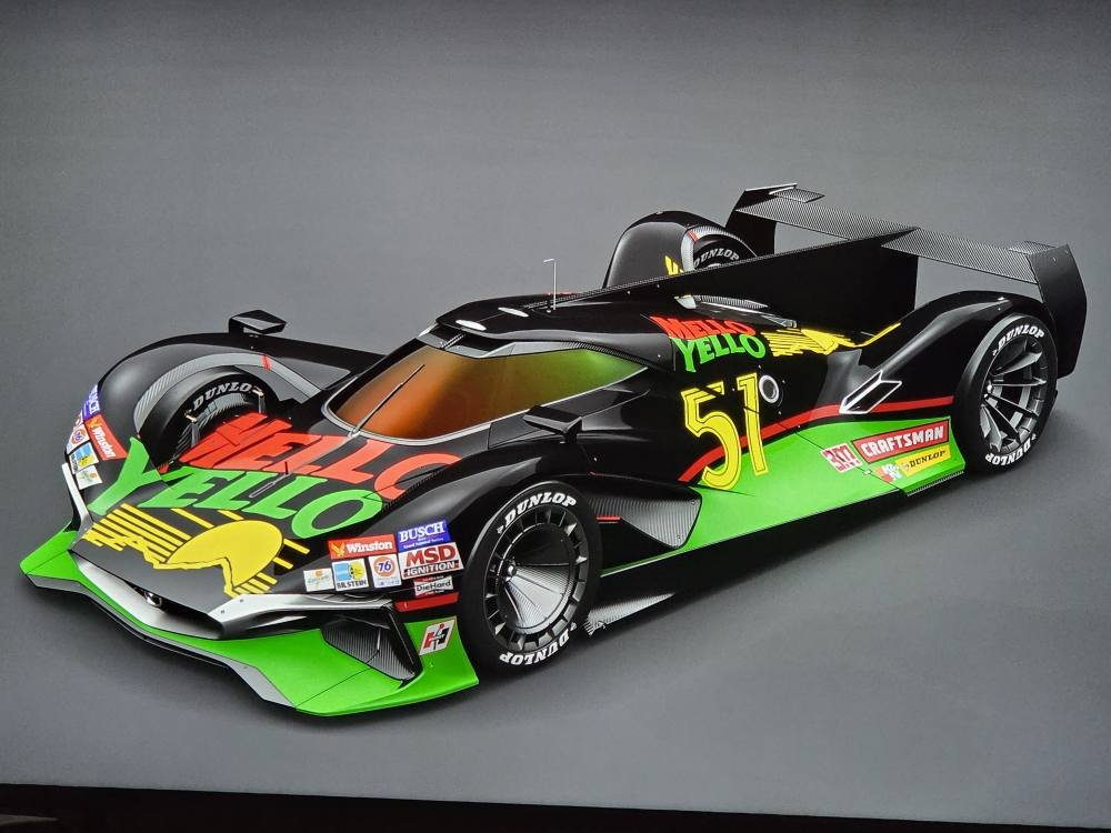 Gran Turismo 7 player creates LM55 VGT with Mellow Yellow and