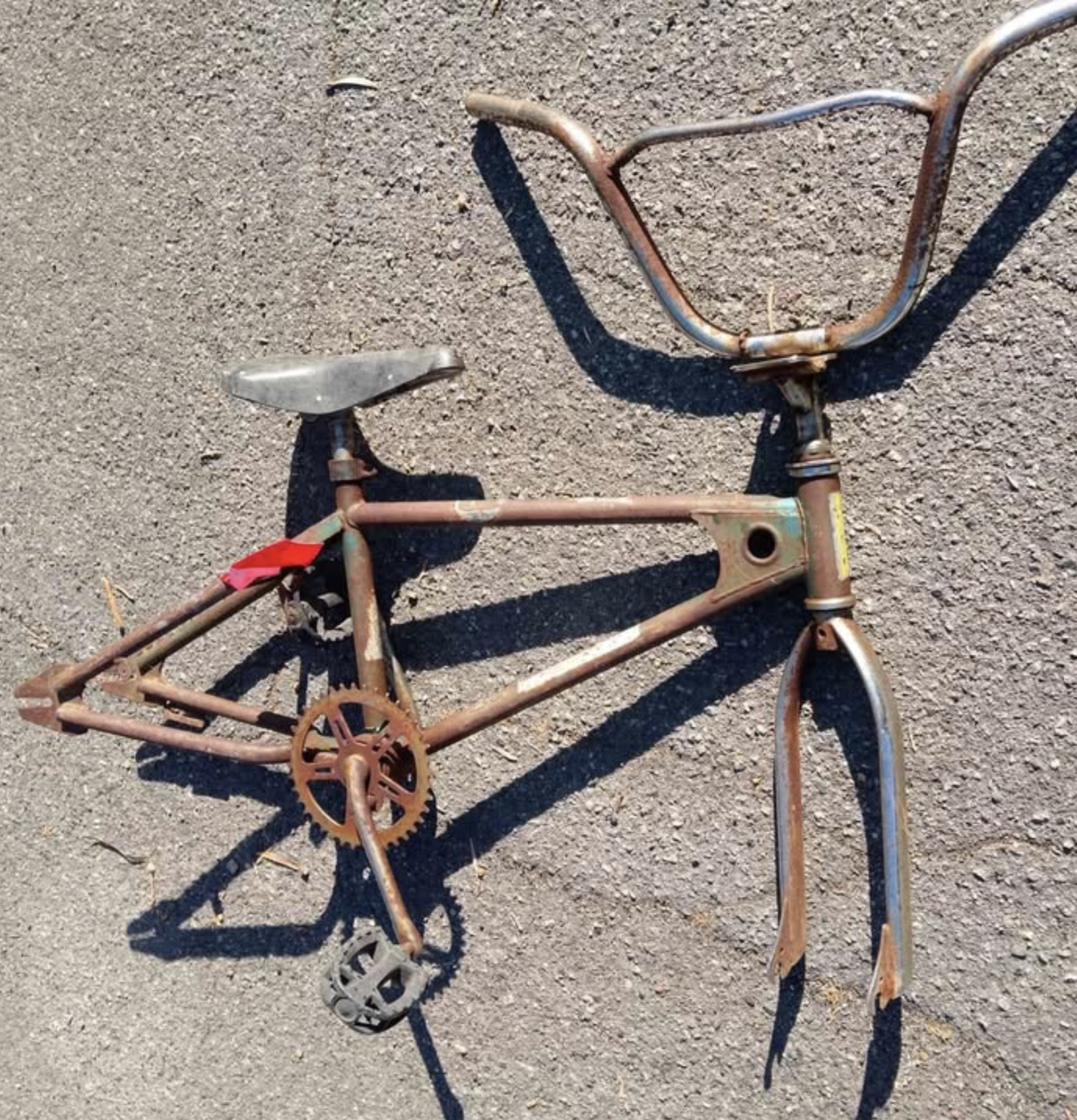BMX ブランド不明 Identify old BMX frame model?