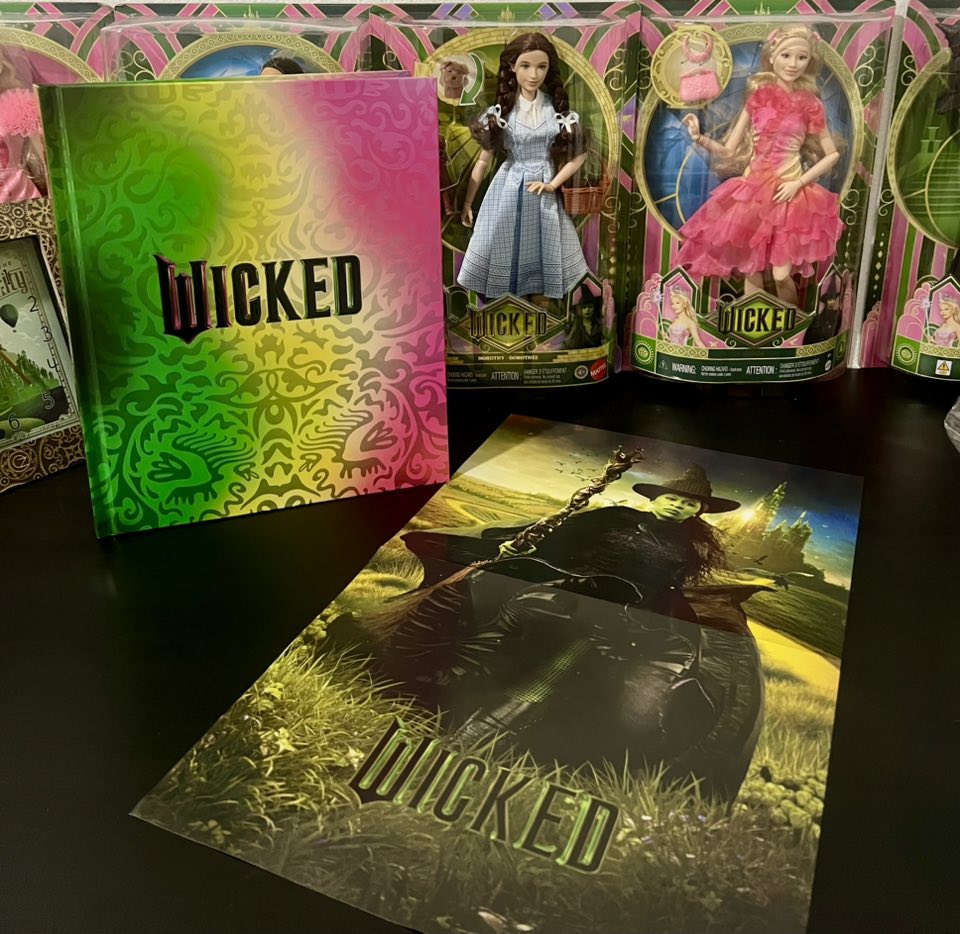 Target exclusive Wicked visual companion book