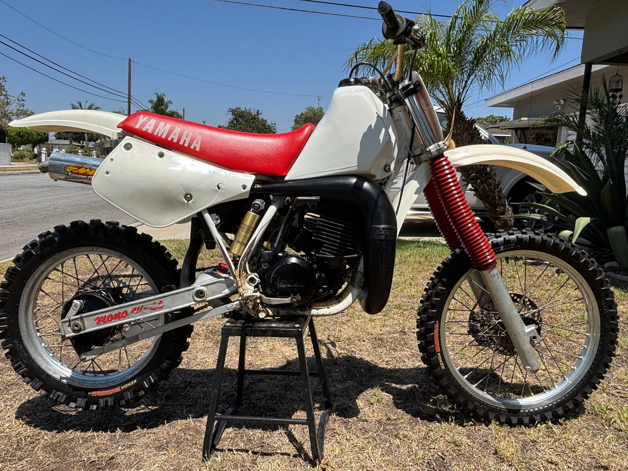 Swingarm Decal For 1987-1989 Yamaha YZ 125 / 250 / 490 – SK Designs (Made In USA)