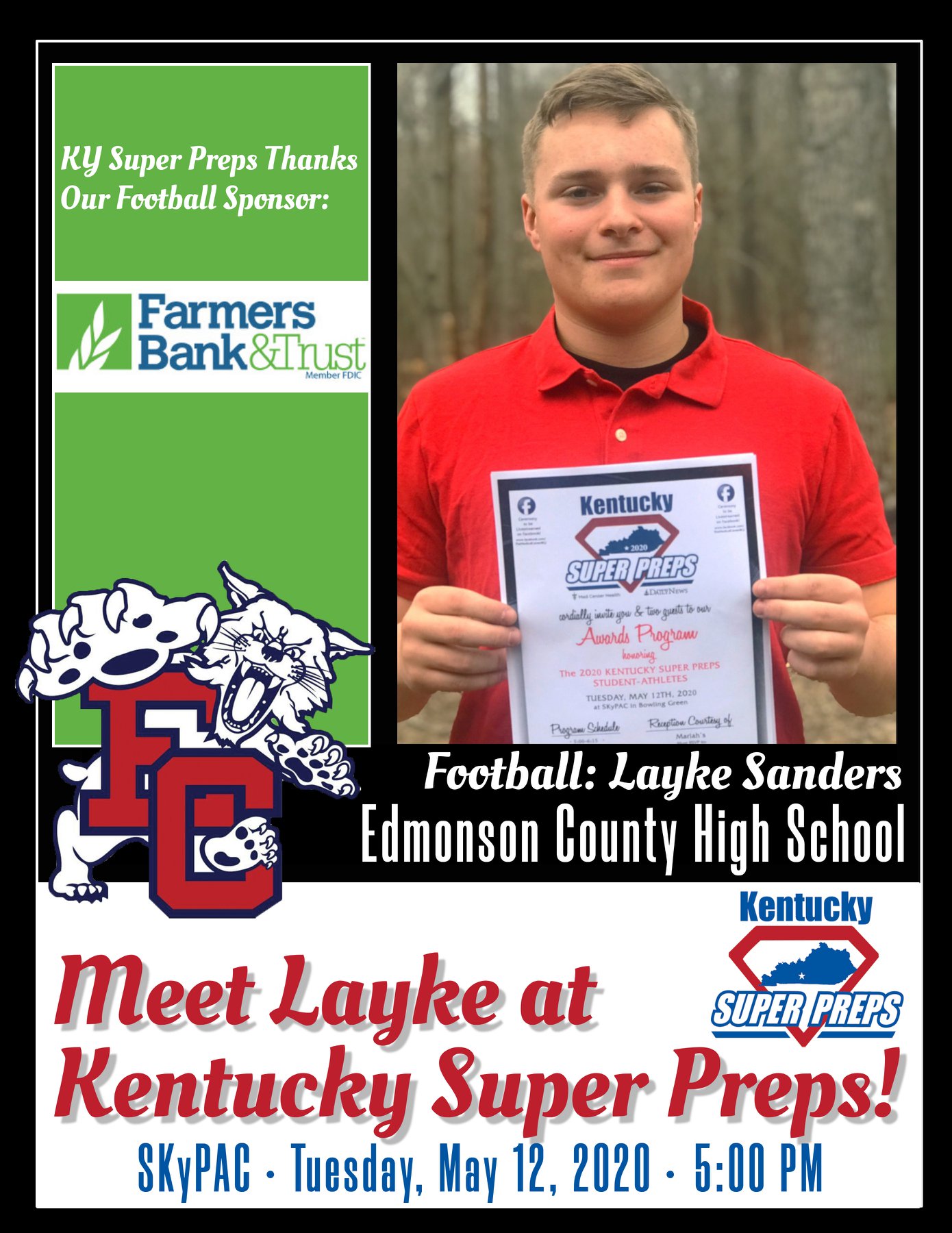 Congratulations to Layke Sanders of... - Kentucky Super Preps | Facebook