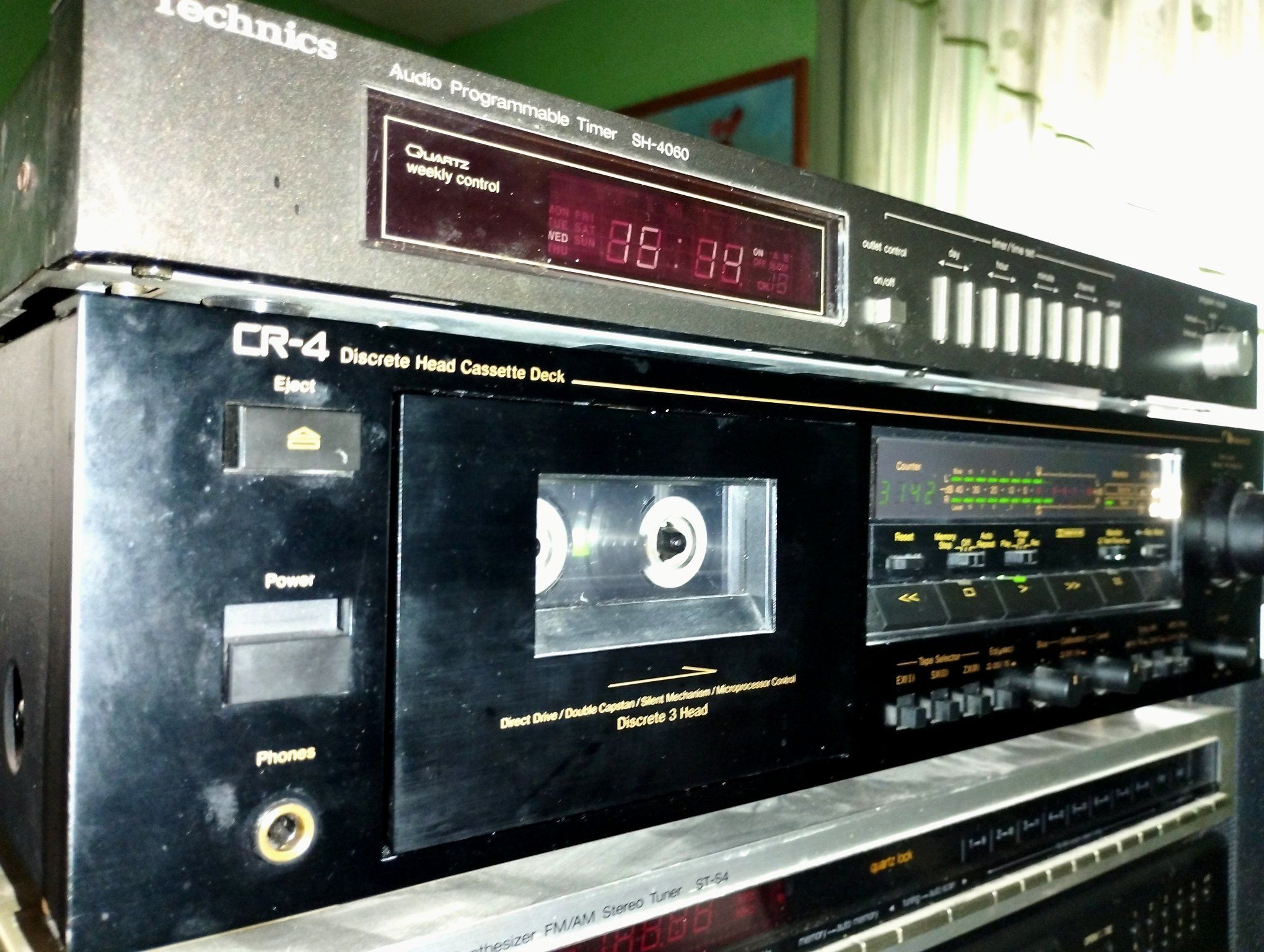 Nakamichi tape recorder fixed with new belt