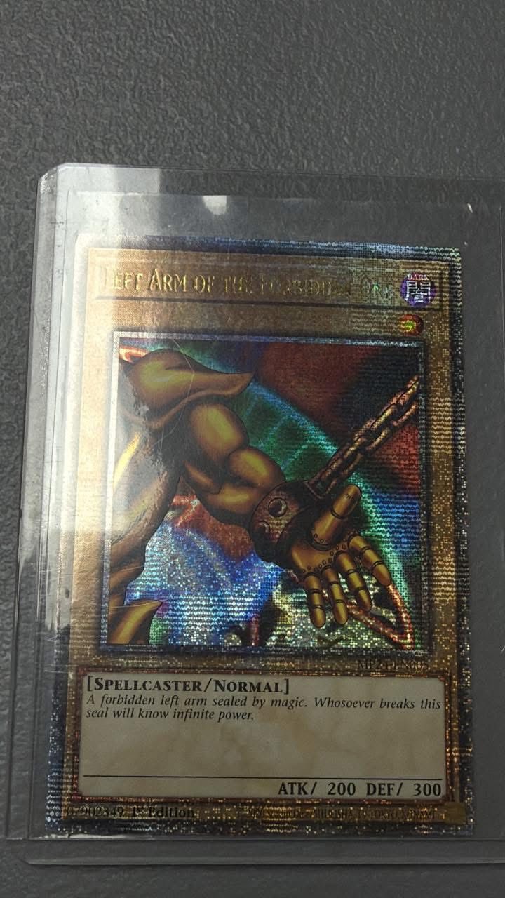 yugioh arm card YU-GI-OH! - Right of The Forbidden One (YGLD-ENA20) - Yugi's Legendary Decks - 1st Edition add 1 Spell from your Deck to your hand Duel Disk | Yu-Gi-Oh! Wiki