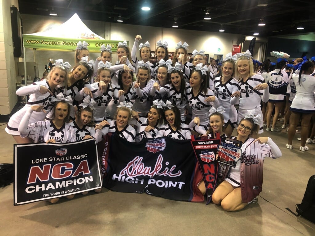 Nampa Longhorns win first place in middle school cheer competition