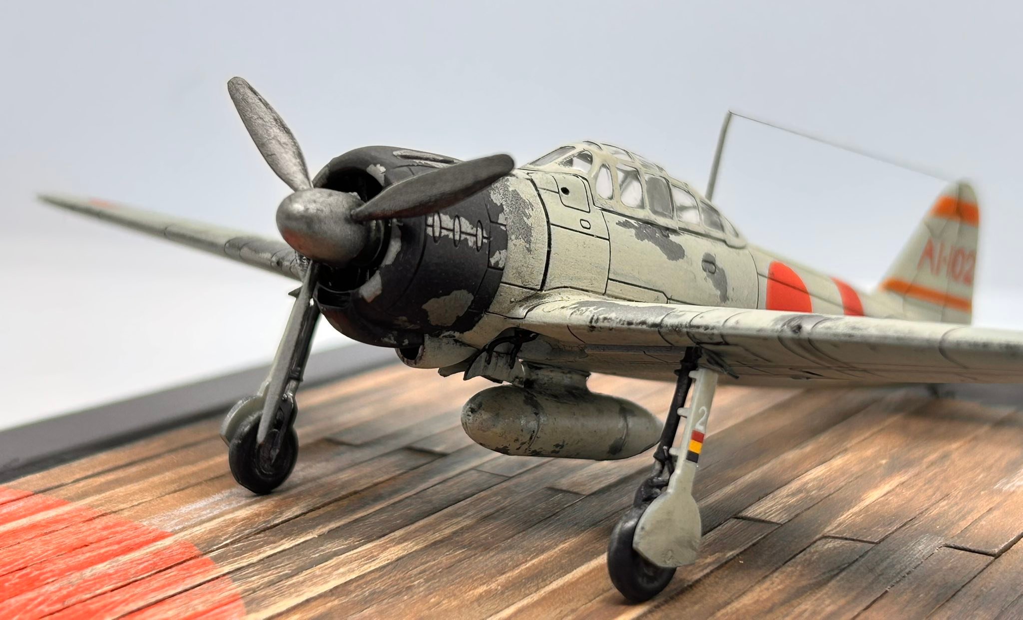 Airfix 1/72 A6M2B-21 Zero, 7th December 