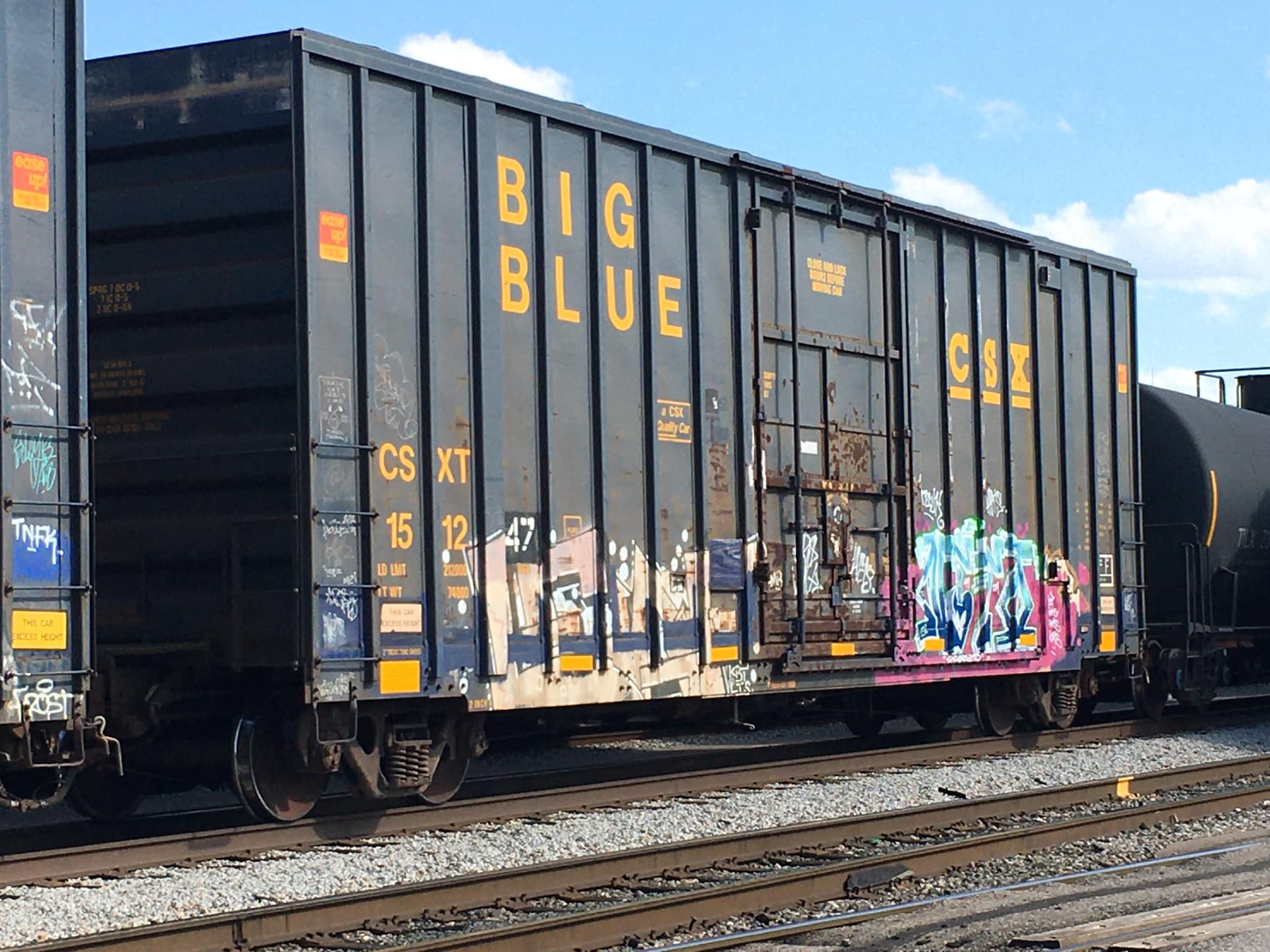 CSX - Past and Present | Big Blue strikes again , CSXT Rolling Stock 06 ...