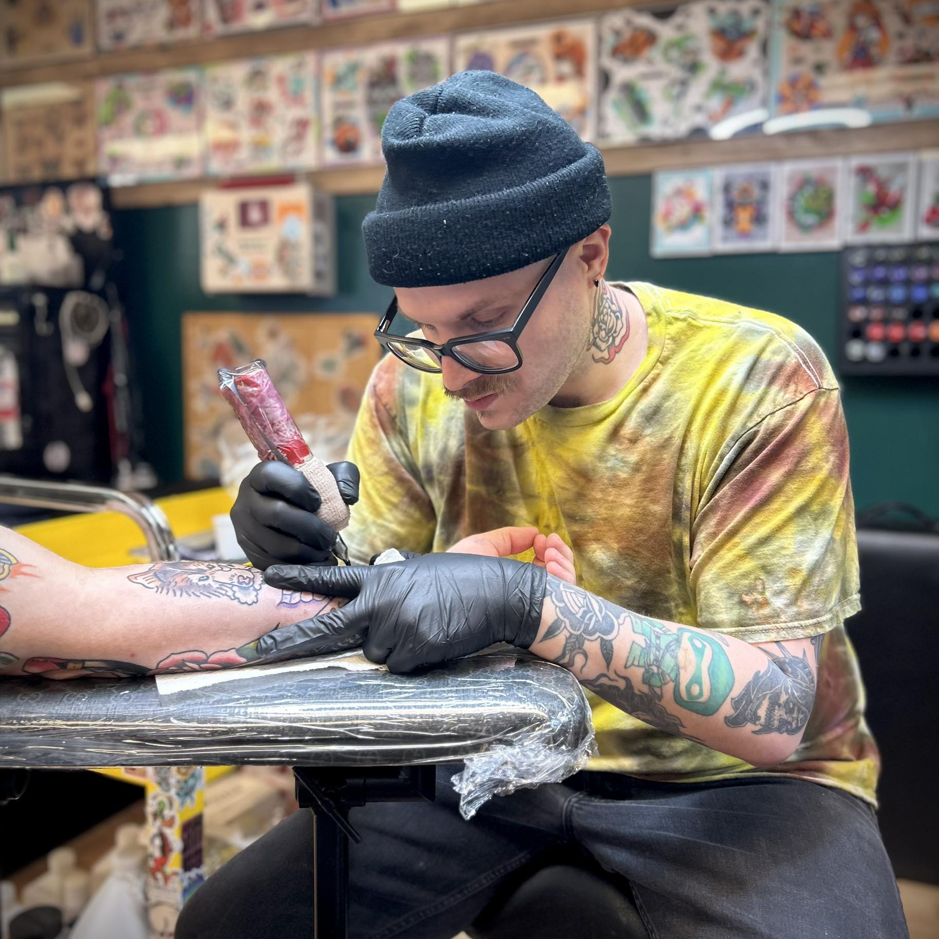 Doing pokemon tattoos is one of my favorite types of tattoos I get to ...