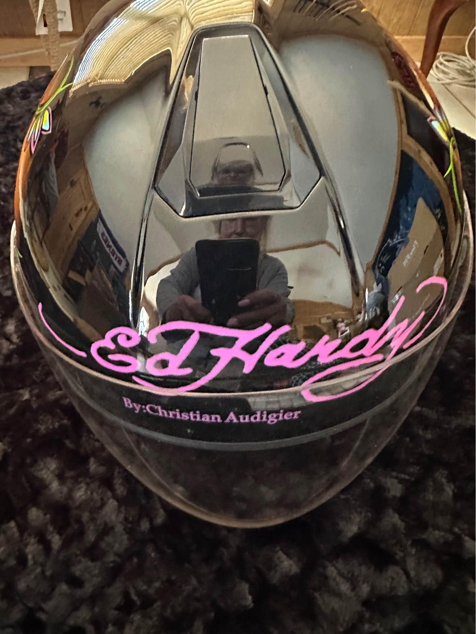 ed hardy womens motorcycle helmets Daytona DOTHalf Helmet - Women's - Butterfly Inner Anti DOT Approved Women Motorcycle &