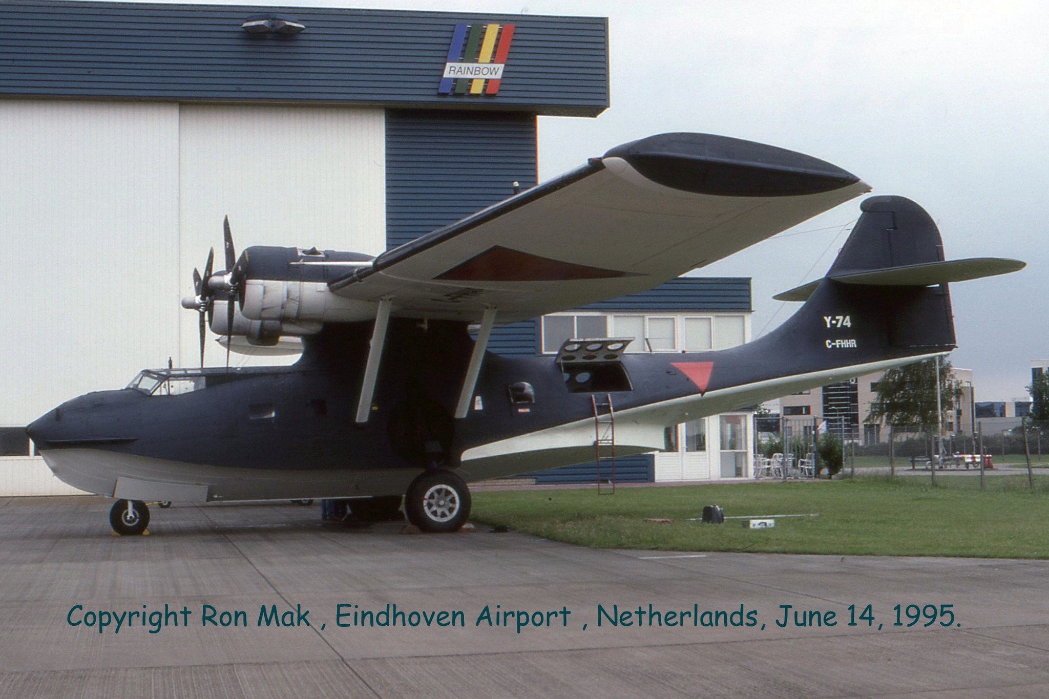 Copyright Ron Mak , C-FHHR PBY-5A Cat Air , Eindhoven Airport 
