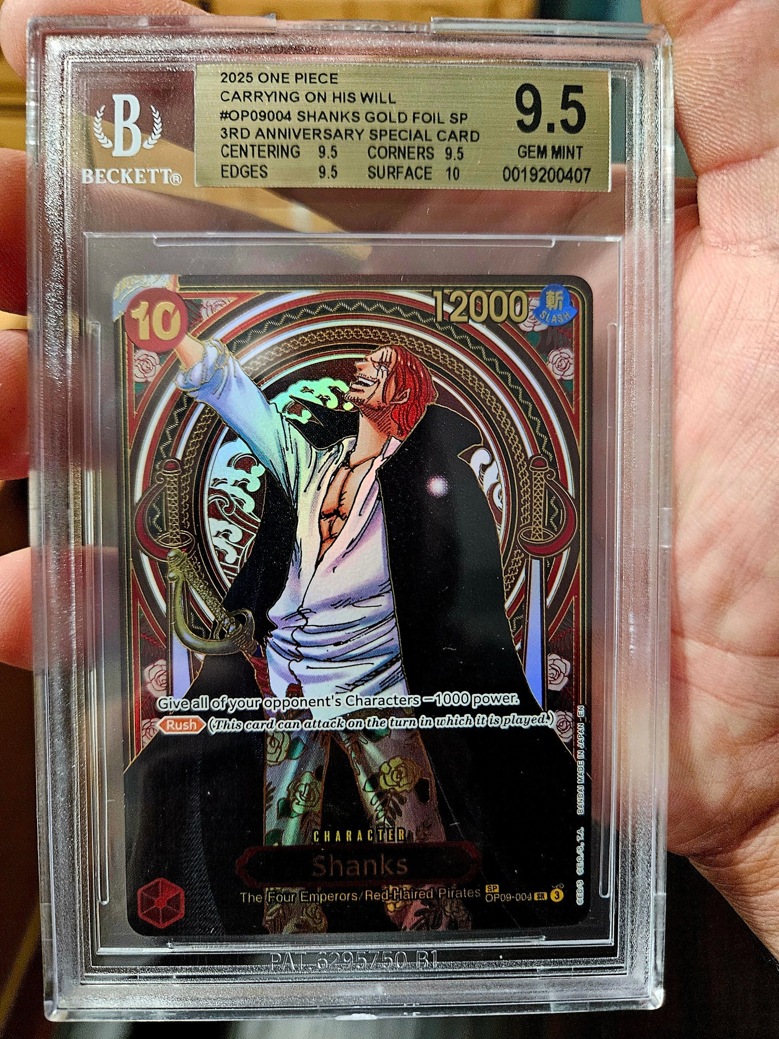 Just came back from PSA, 2012 One Piece AR Carddass King Rare