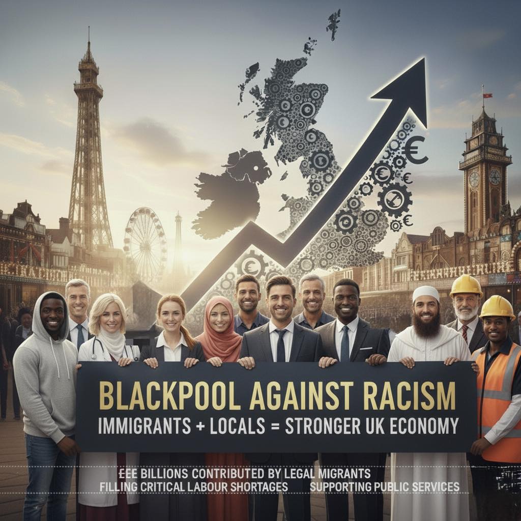 Blackpool Against Racism | United for Diversity & Respect | 📌 LEGAL ...