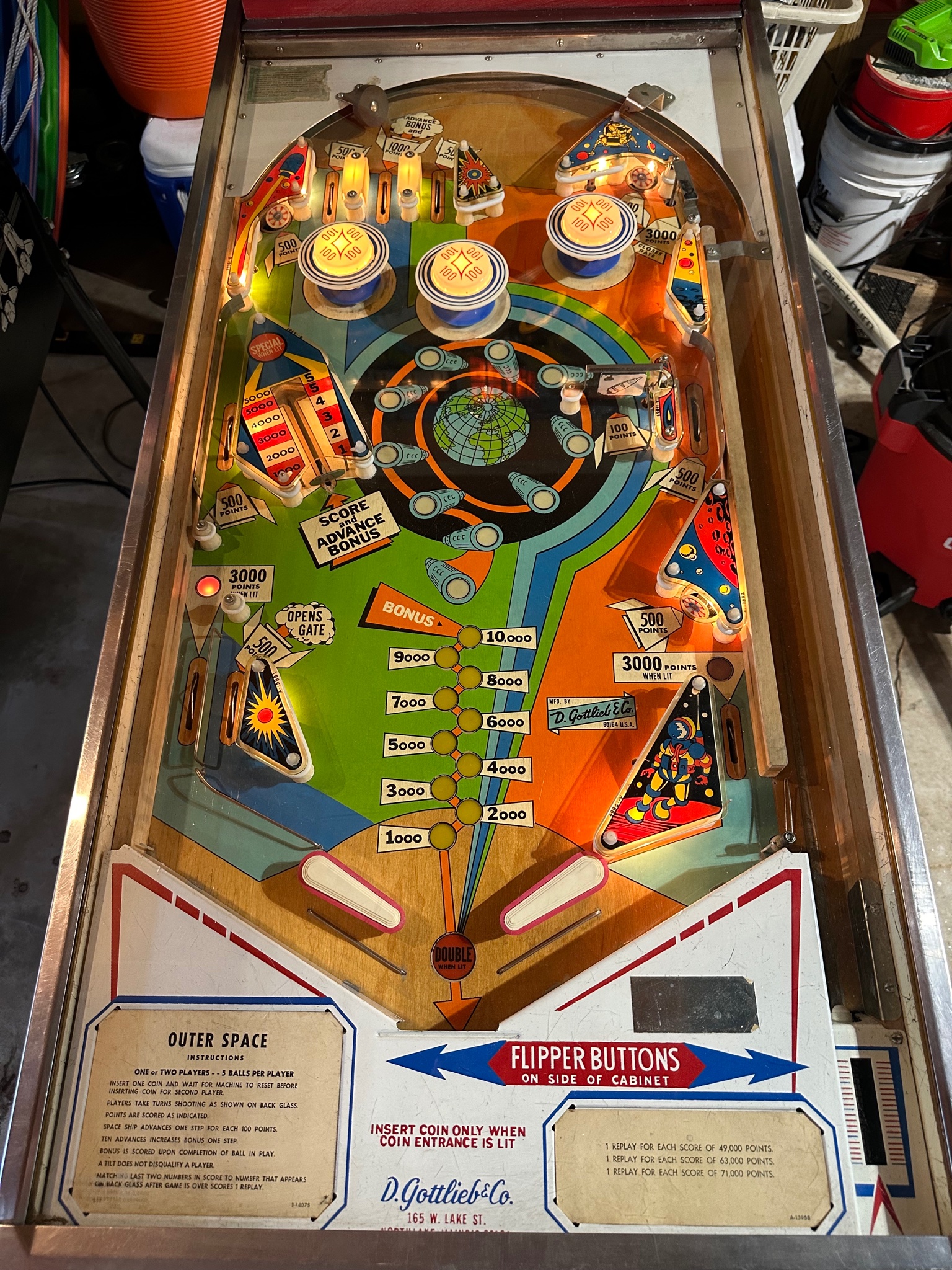 Outer Space Pinball Machine - Games - Yarmouth, Maine | Facebook ...