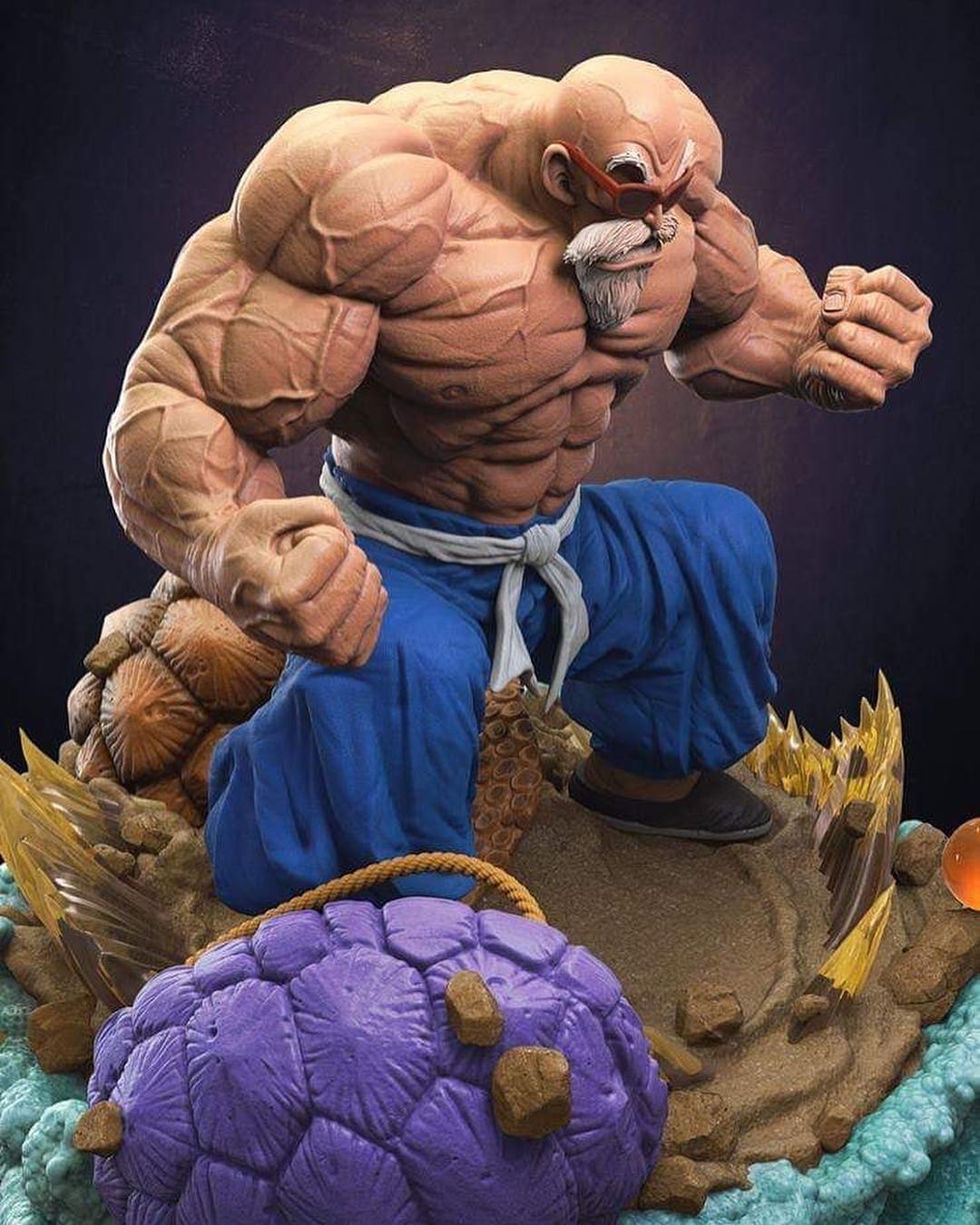 Muten Roshi by Jhonny Vasquez! #roshi... - ToyReview.com.br | Facebook