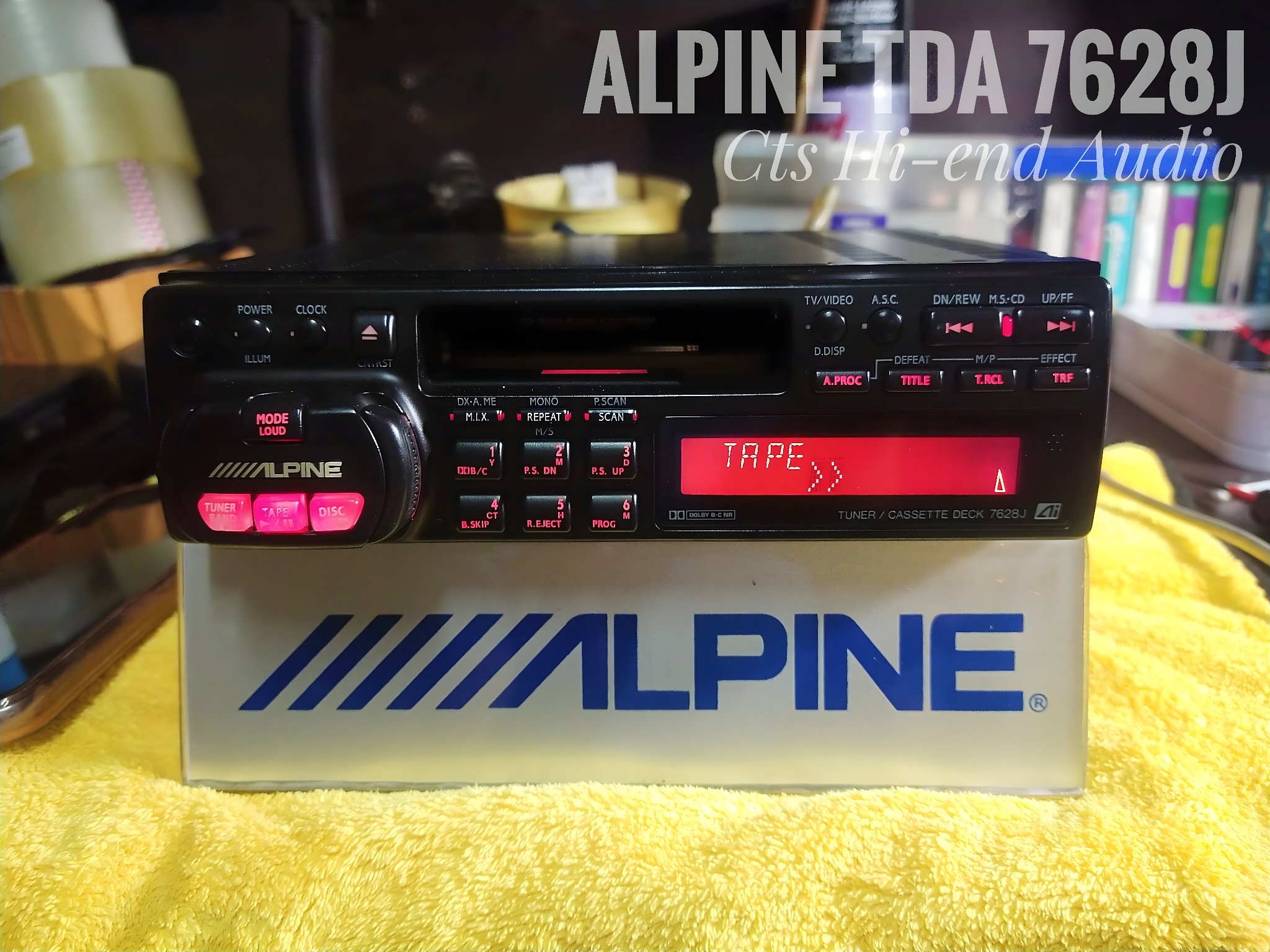 🎧✨The Best Of Sound Alpine CDA 7895J A tone you can feel.