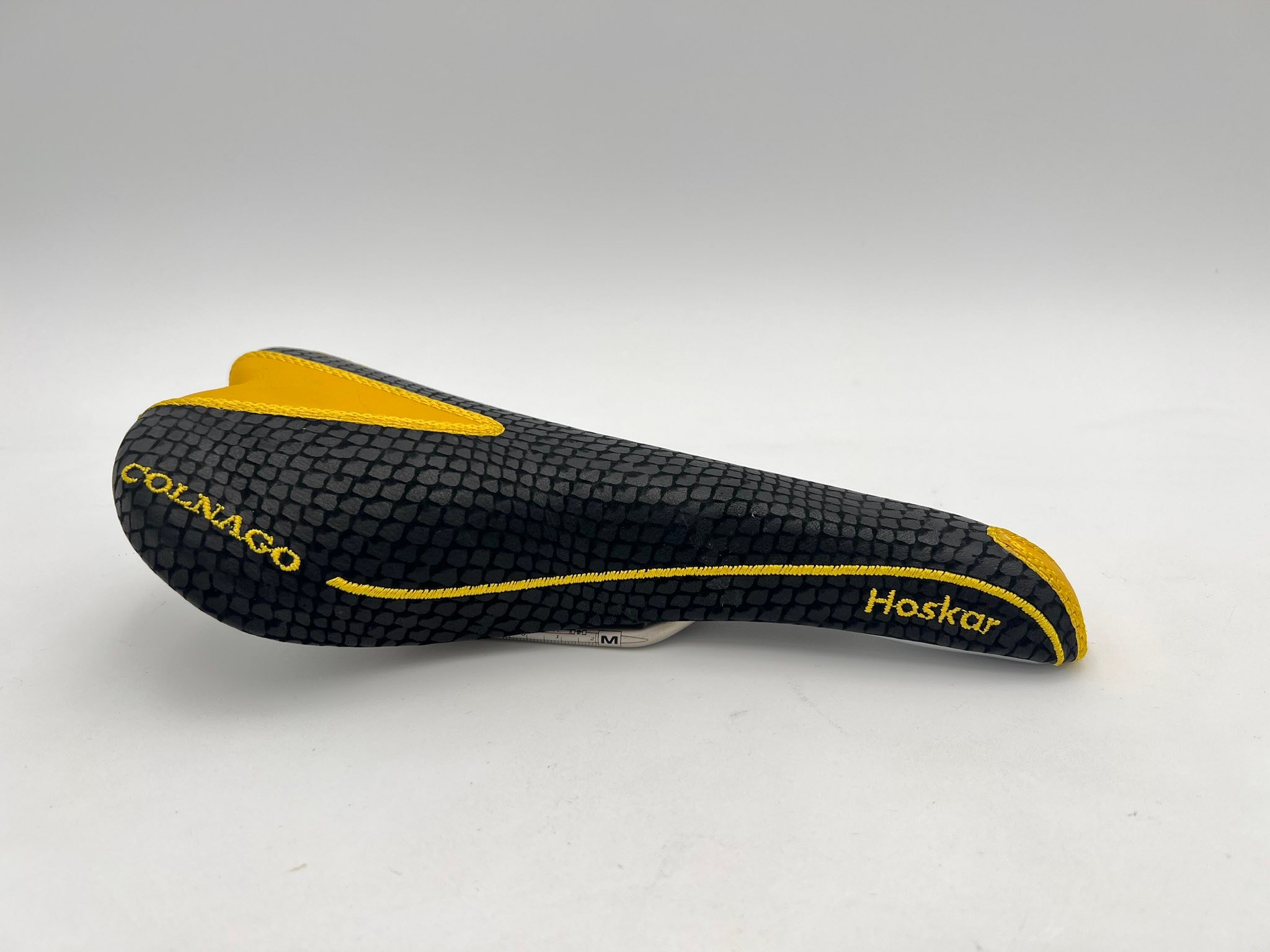 Blue Selle San Marco Hoskar saddle with Colnago logo for sale