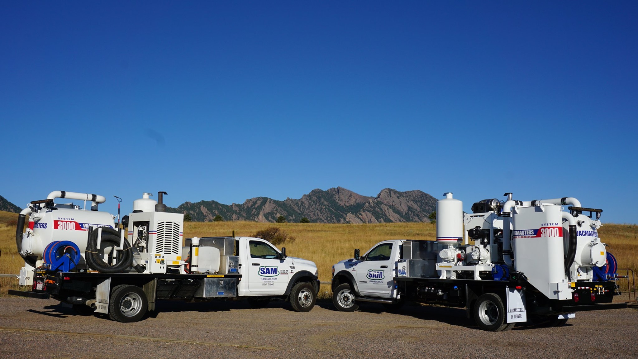 SAM - SAM has added two new VAC trucks to our fleet due to...