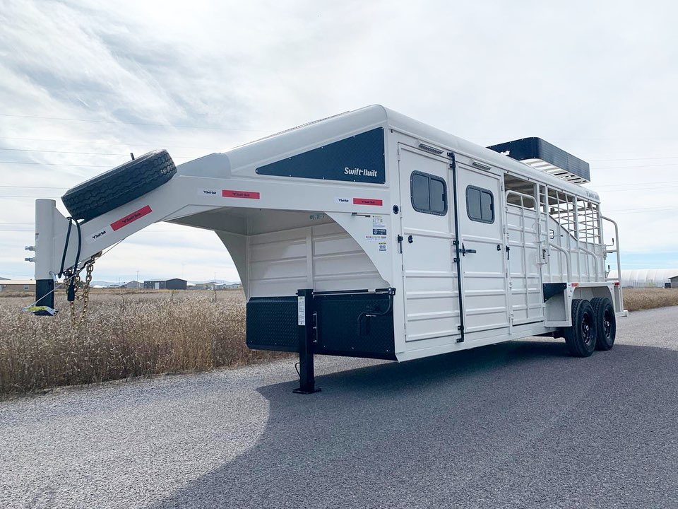 This trailer was showcased in... - Swift Built Ranch Trailers