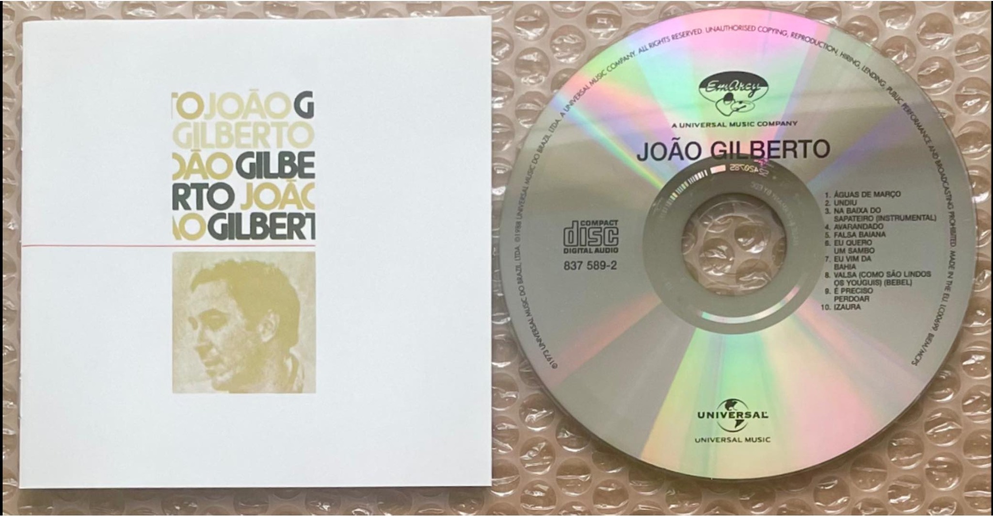 João Gilberto's 1973 album, a minimalist bossa nova masterpiece