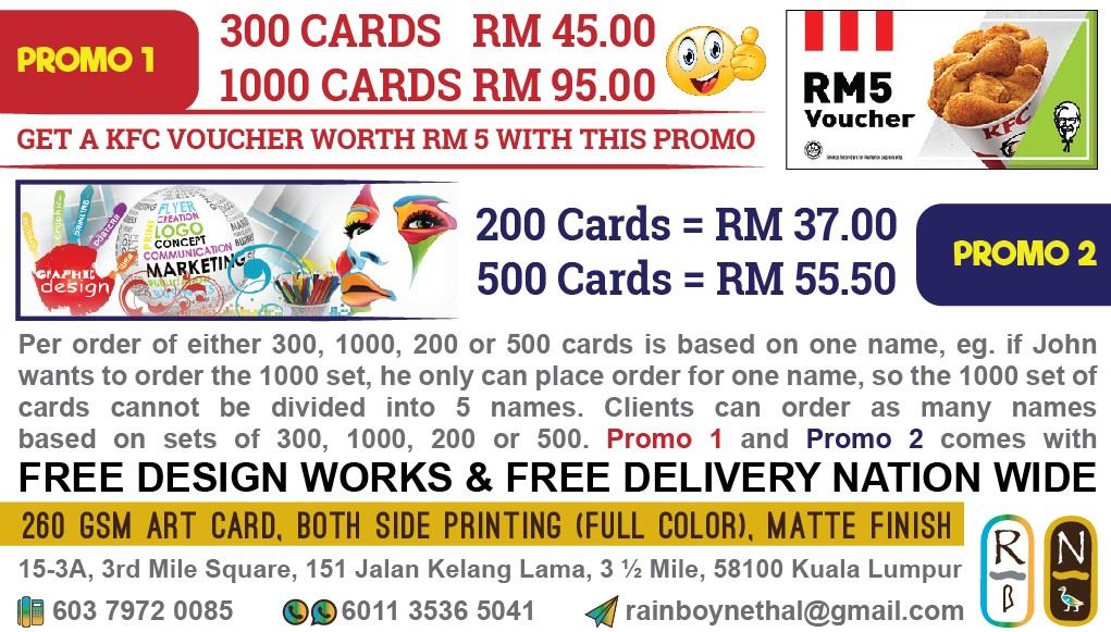 Rainboy Nethal Pick & Print | Kuala Lumpur