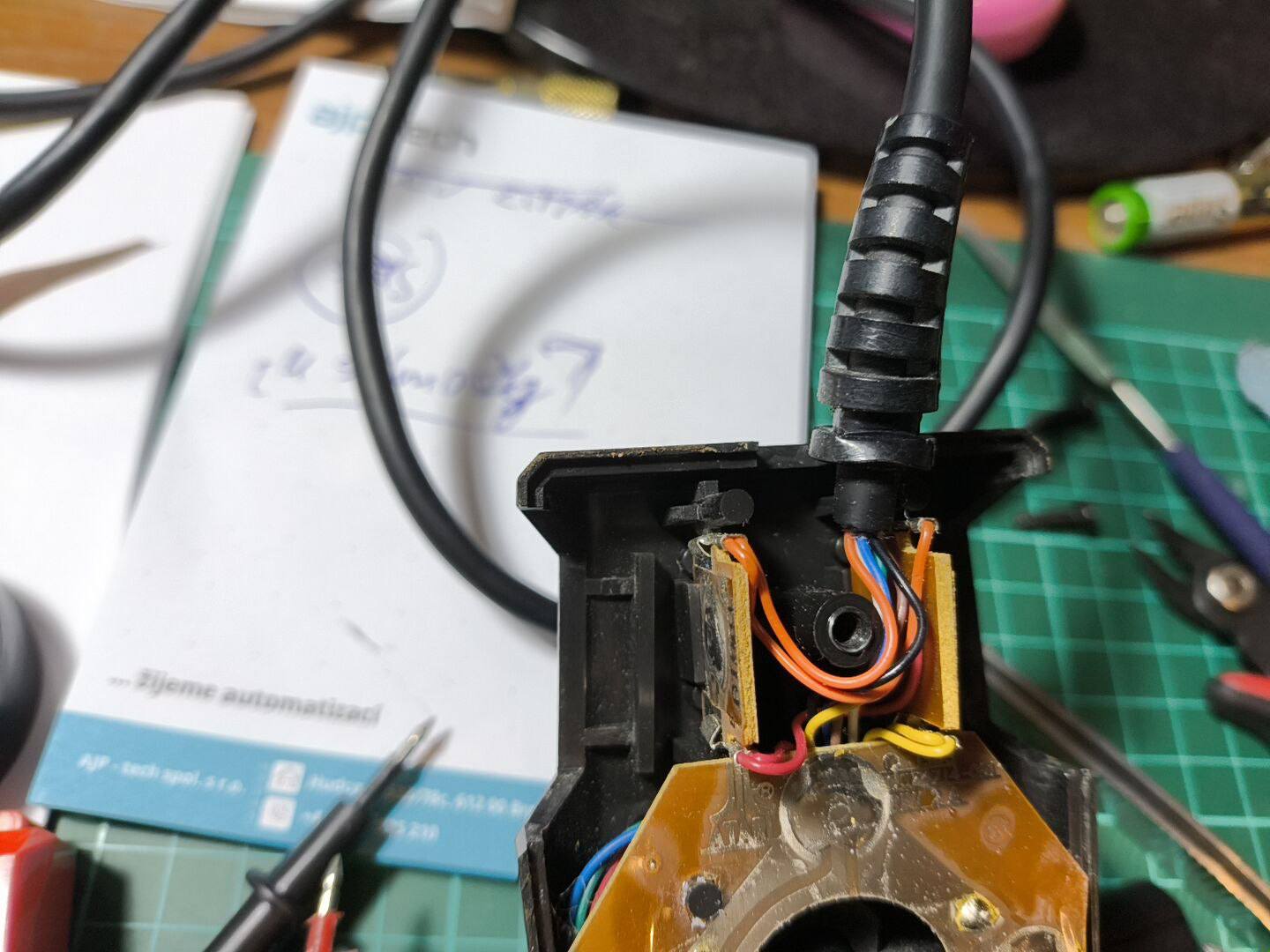 Macgyver repair of CX24 controller buttons. Self-adhesive uluminum 