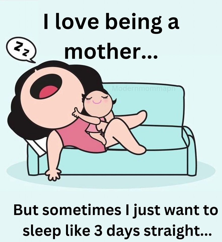Oh yes, I could sleep for days!