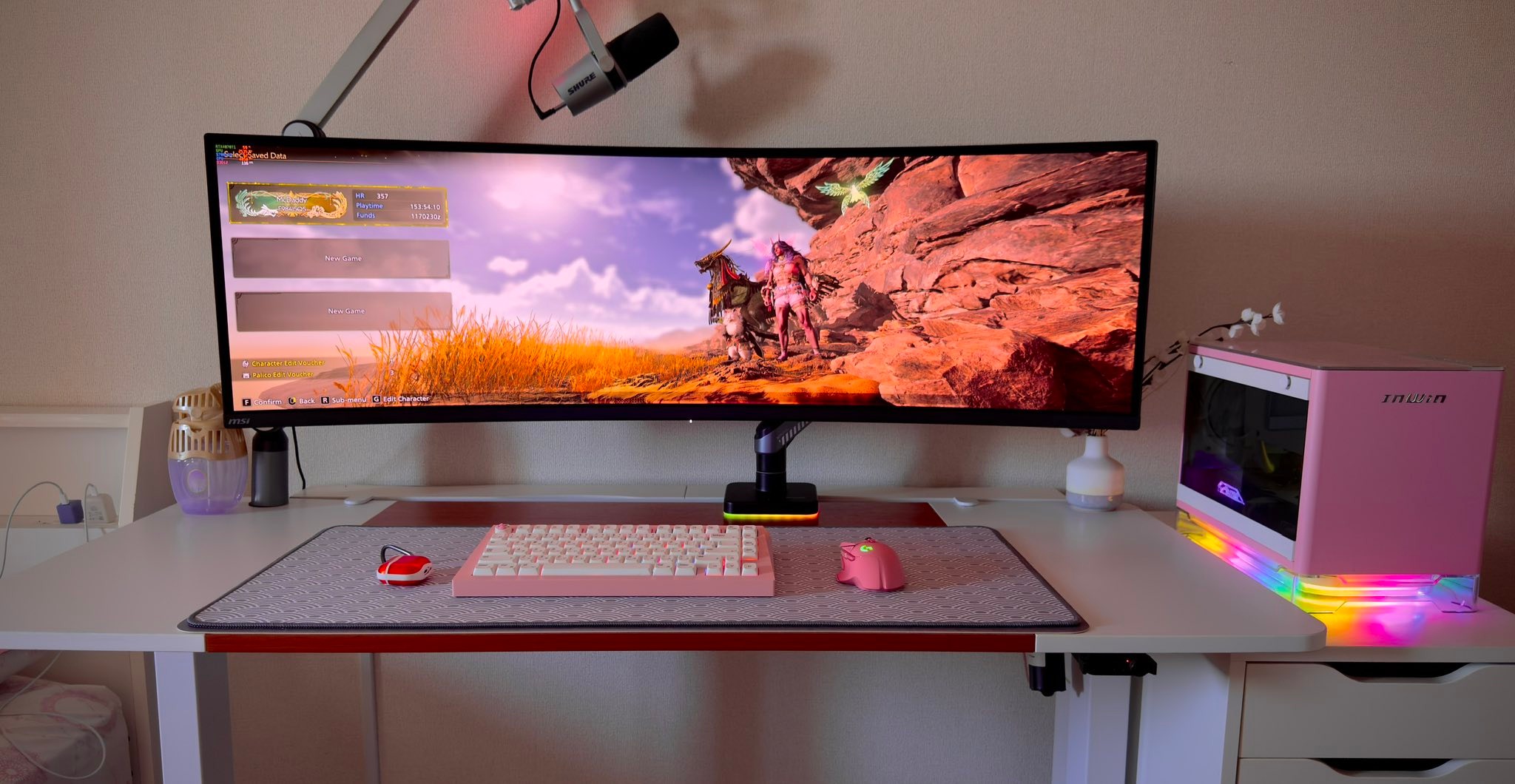 Workspace Setup Addicts | slowly transitioning into an all white setup ...